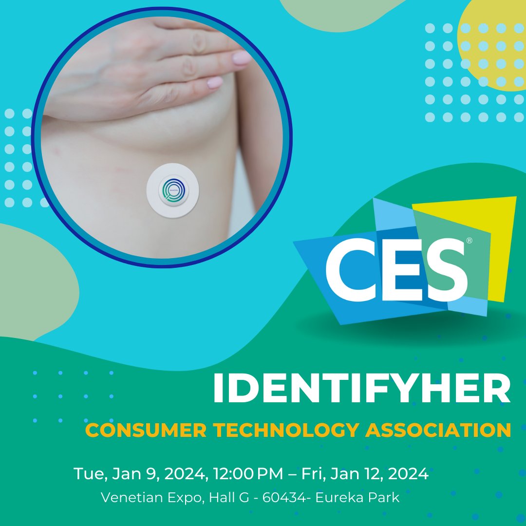 identifyHer_'s tweet photo. We are taking on Las Vegas at the annual @CES conference. Here we will share our perimenopause sensor and app. We are thrilled to be able to reach a wider audience to benefit all women on their perimenopause journey. Are you attending? We would love for you to stop by! https://t.co/eCCdvfRZJv