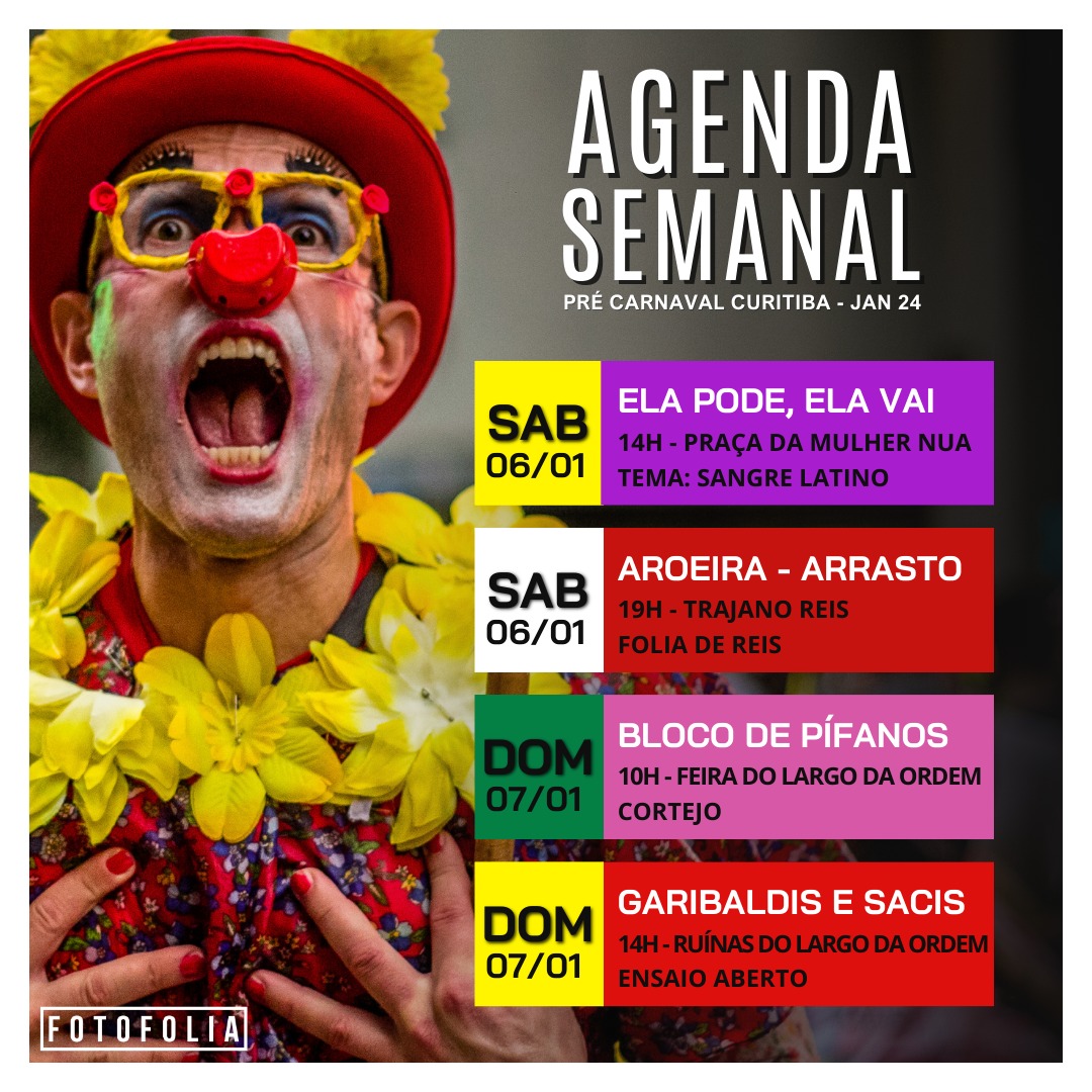 o taaaaanto que o pré carnaval acelera meu coração é doido demais! 

Já saiu a primeira agenda
