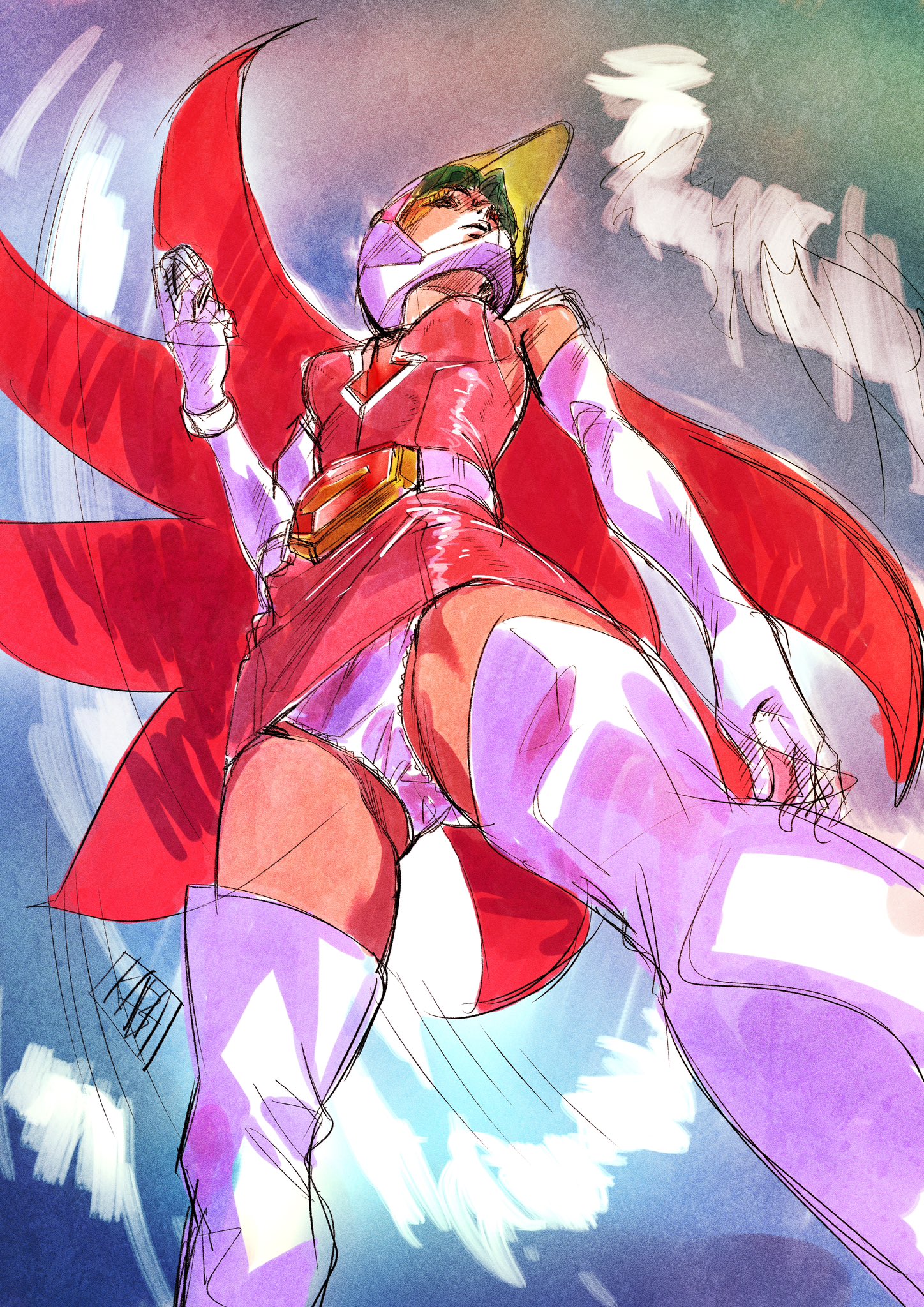 ガッチャマンエロ  / X