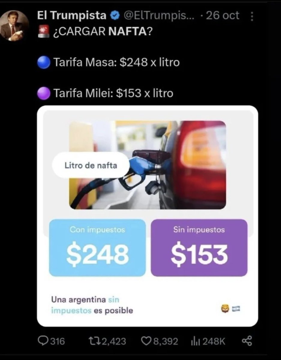 fsenatore's tweet photo. @ElTrumpista Y esto que pasó ? https://t.co/DS9f7sJ6aM