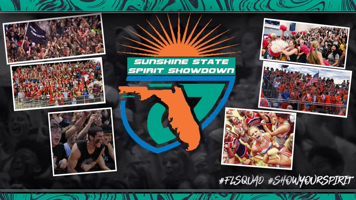 FHSAA's tweet photo. Does your school have the best student section in the state? 🎉PROVE IT! Submissions for the Sunshine State Spirit Showdown are being accepted now‼️ The deadline to submit is February 1st, 2024.
Check link👇#flsquad #showyourspirit
https://t.co/IDreAq6gwJ https://t.co/HxGlx32ABE