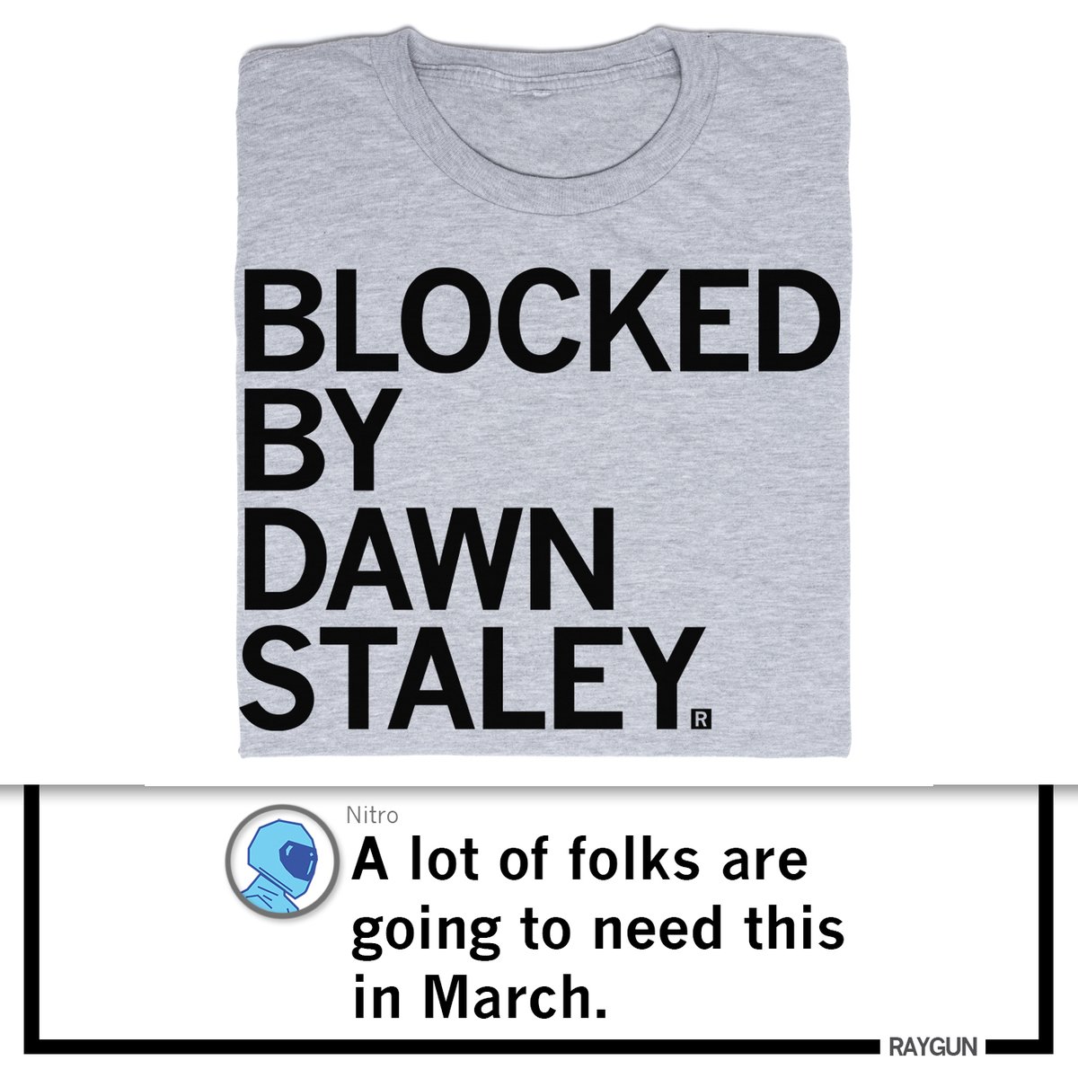 RAYGUNshirts's tweet photo. @TR3V0R3530 @ToddBrommelkamp It has been done! As WBB takes over America meanders into petty-rivalry-phase (critical for eyeballs!) we're here to do our part with petty-rivalry-inspired-merch! New #raygun shirt online now, in stores soon: https://t.co/ZEd16bD8g7 https://t.co/BI21UaSzNI