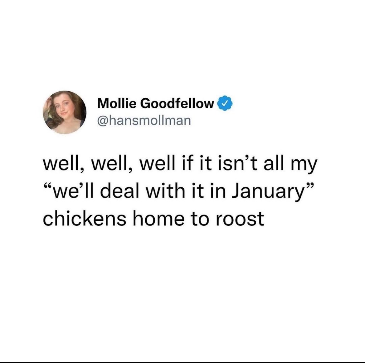 All the January feels 😆