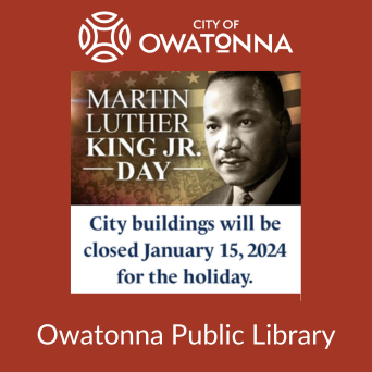 OPL is closed Monday, January 15, 2024.