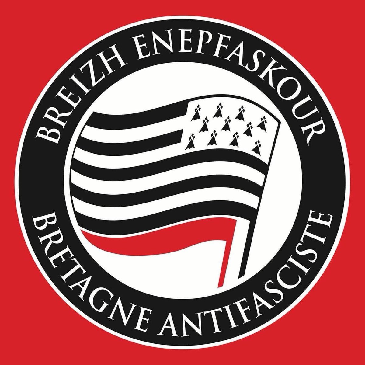 BZH_Antifa's tweet image. Pour une Bretagne ouverte, accueillante, solidaire et antifasciste ! ✊

Breizh digor, degemerus, kengret hag enepfaskour ! ✊

#BreizhAntifa 🚩🏁

#BZHG