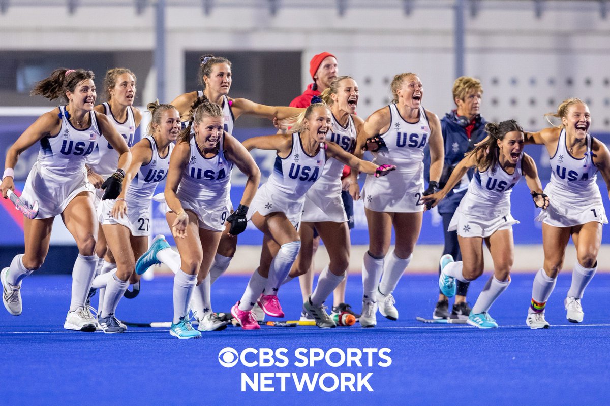 USA Field Hockey (@usafieldhockey) on Twitter photo USA Field Hockey is pleased to announce that <a href="/CBSSportsNet/">CBS Sports Network</a> will air the U.S. Womenโs National Teamโs matches at the upcoming 2024ย <a href="/FIH_Hockey/">International Hockey Federation</a> Olympic Qualifier, taking place in Ranchi, India.
โก๏ธ bit.ly/3S1BKyG USA Field Hockey is pleased to announce that <a href="/CBSSportsNet/">CBS Sports Network</a> will air the U.S. Womenโs National Teamโs matches at the upcoming 2024ย <a href="/FIH_Hockey/">International Hockey Federation</a> Olympic Qualifier, taking place in Ranchi, India.
โก๏ธ bit.ly/3S1BKyG