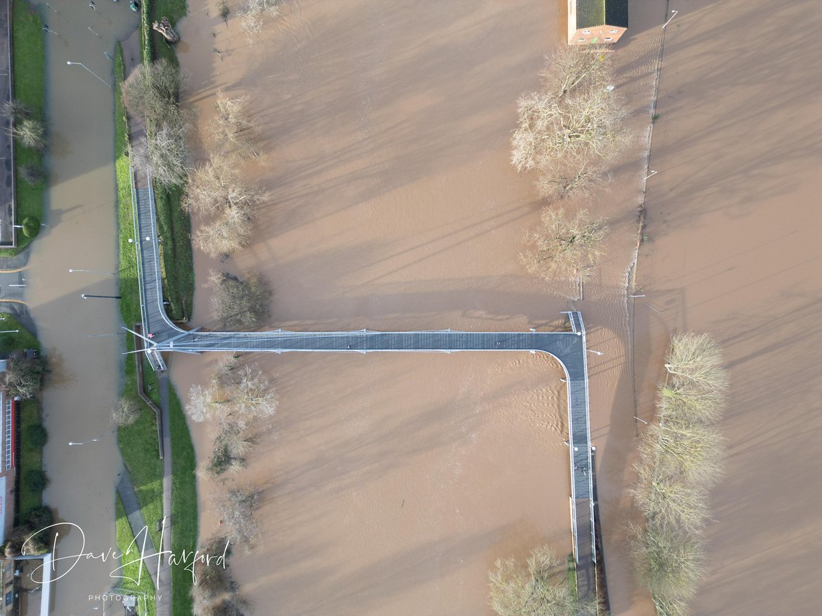 dharford79's tweet photo. Absolutely devastating to see my home city getting another battering of flooding. 

Thoughts to everyone affected. 

Remember, by entering a flood on foot or on a car, you risk your life and could cause more bow wave damage to homes &amp; businesses. 

#RoadSafety #FloodAware https://t.co/0N6acvBj3g