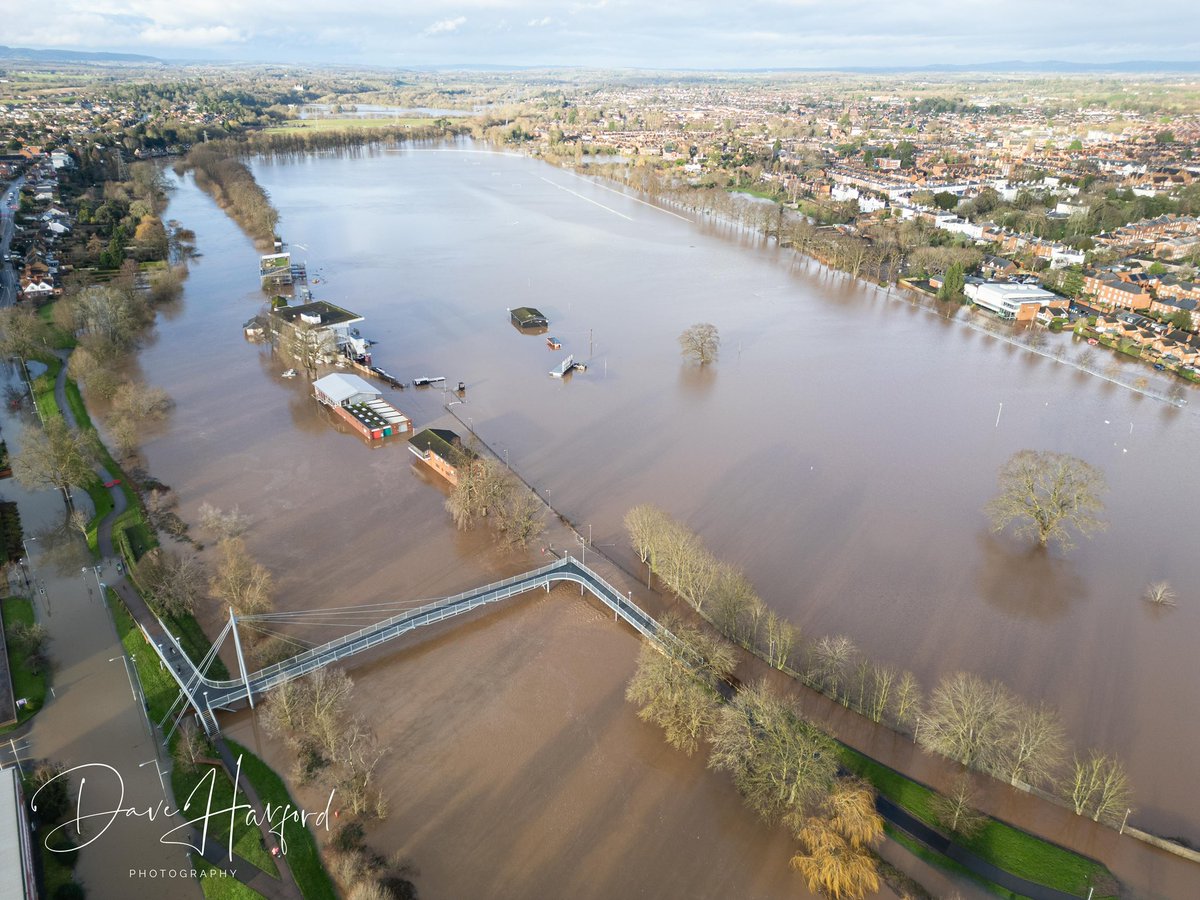 dharford79's tweet photo. Absolutely devastating to see my home city getting another battering of flooding. 

Thoughts to everyone affected. 

Remember, by entering a flood on foot or on a car, you risk your life and could cause more bow wave damage to homes &amp; businesses. 

#RoadSafety #FloodAware https://t.co/0N6acvBj3g