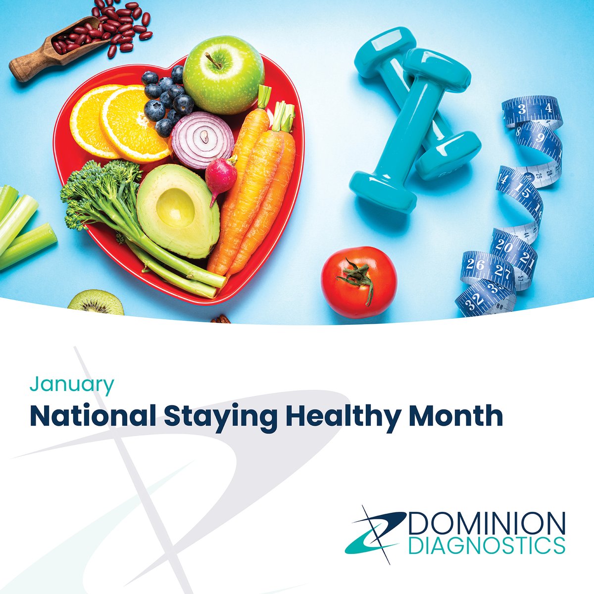 Millions of us set health related New Year’s resolutions, but statistics say 23% give up in the first week, and 64% in the first month. In January, we recognize National Staying Healthy Month to kick off 2024 and encourage people to implement routines to stay healthy year round.