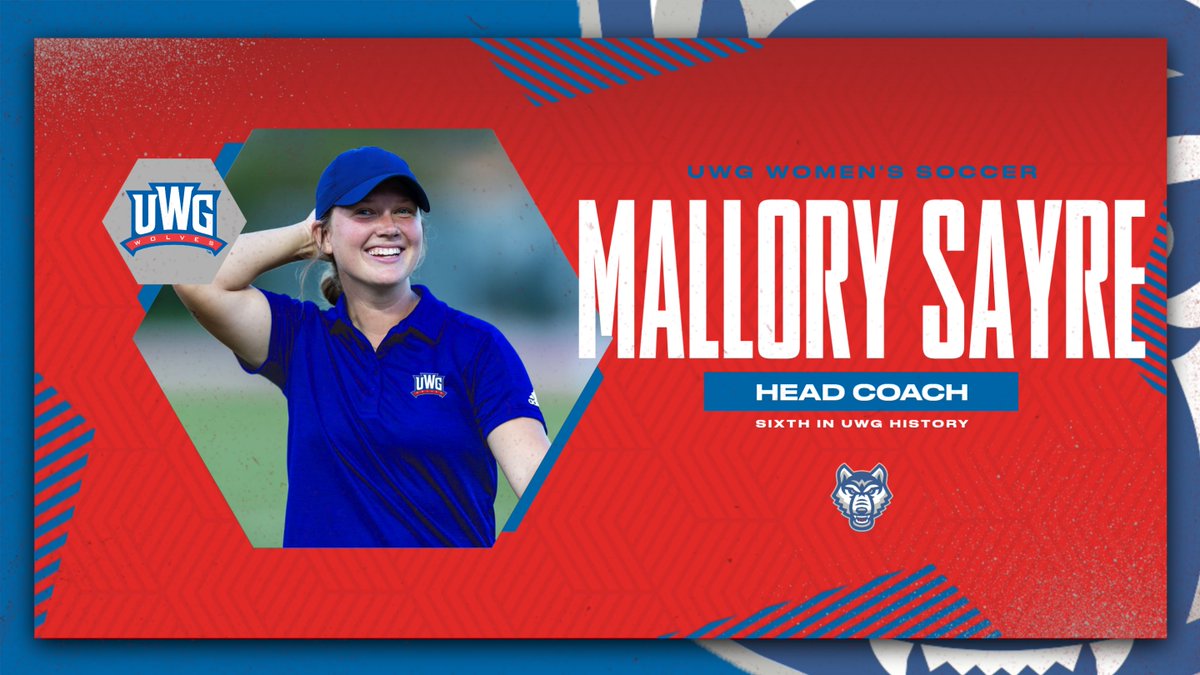 West Georgia Wolves (@uwgathletics) on Twitter photo 🚨BREAKING NEWS🚨 We've named our next <a href="/UWGSoccer/">UWG Soccer</a> Head Coach, Mallory Sayre🐺⚽️ Welcome aboard, Coach Sayre!
🔗bit.ly/48hEQEp
#WeRunTogether 🚨BREAKING NEWS🚨 We've named our next <a href="/UWGSoccer/">UWG Soccer</a> Head Coach, Mallory Sayre🐺⚽️ Welcome aboard, Coach Sayre!
🔗bit.ly/48hEQEp
#WeRunTogether