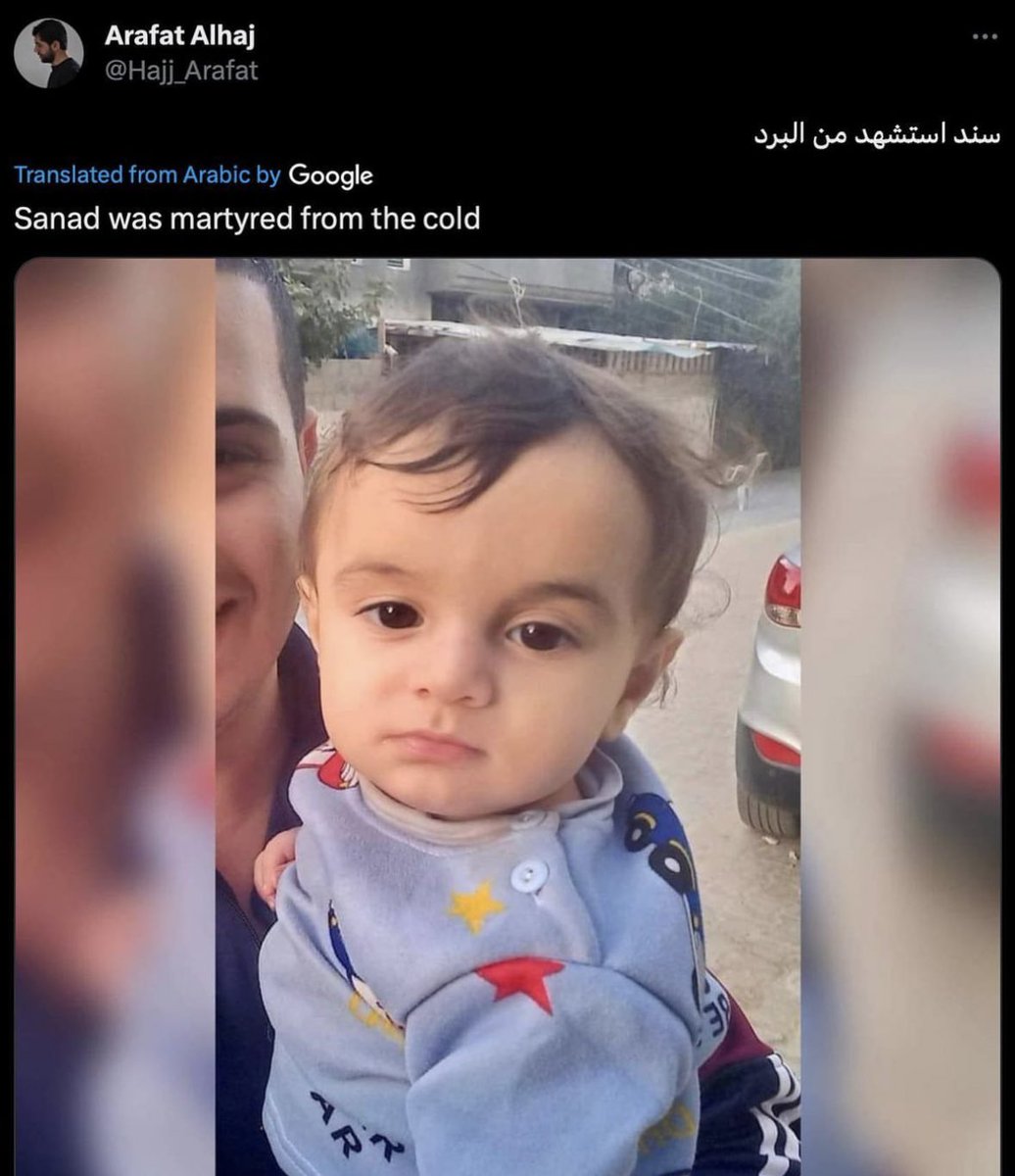 missfalsteenia's tweet photo. Children in Gaza are now freezing to their deaths. https://t.co/hzKFZYgW8R