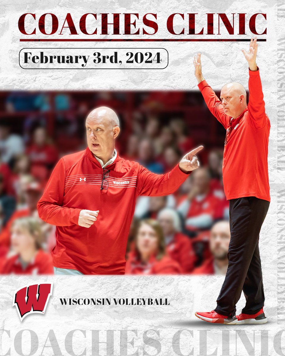 🚨 SAVE THE DATE 🚨

Our annual coaches clinic is coming up on February 3rd! We can’t wait to see you this year!

Sign up TODAY! 

ℹ️: tinyurl.com/ymjptgr7
✍️: tinyurl.com/ys3zz5re