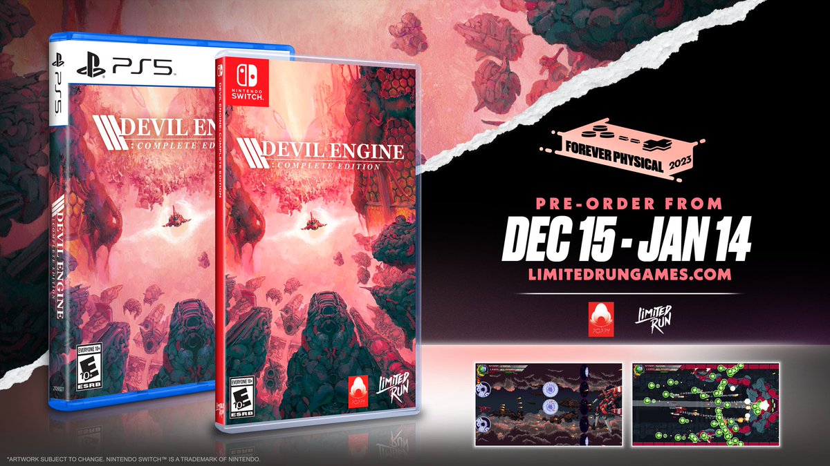 Compete across 8 different game modes and fight for high scores in this exciting SHMUP! Pre-order Devil Engine today: bit.ly/47JUloy