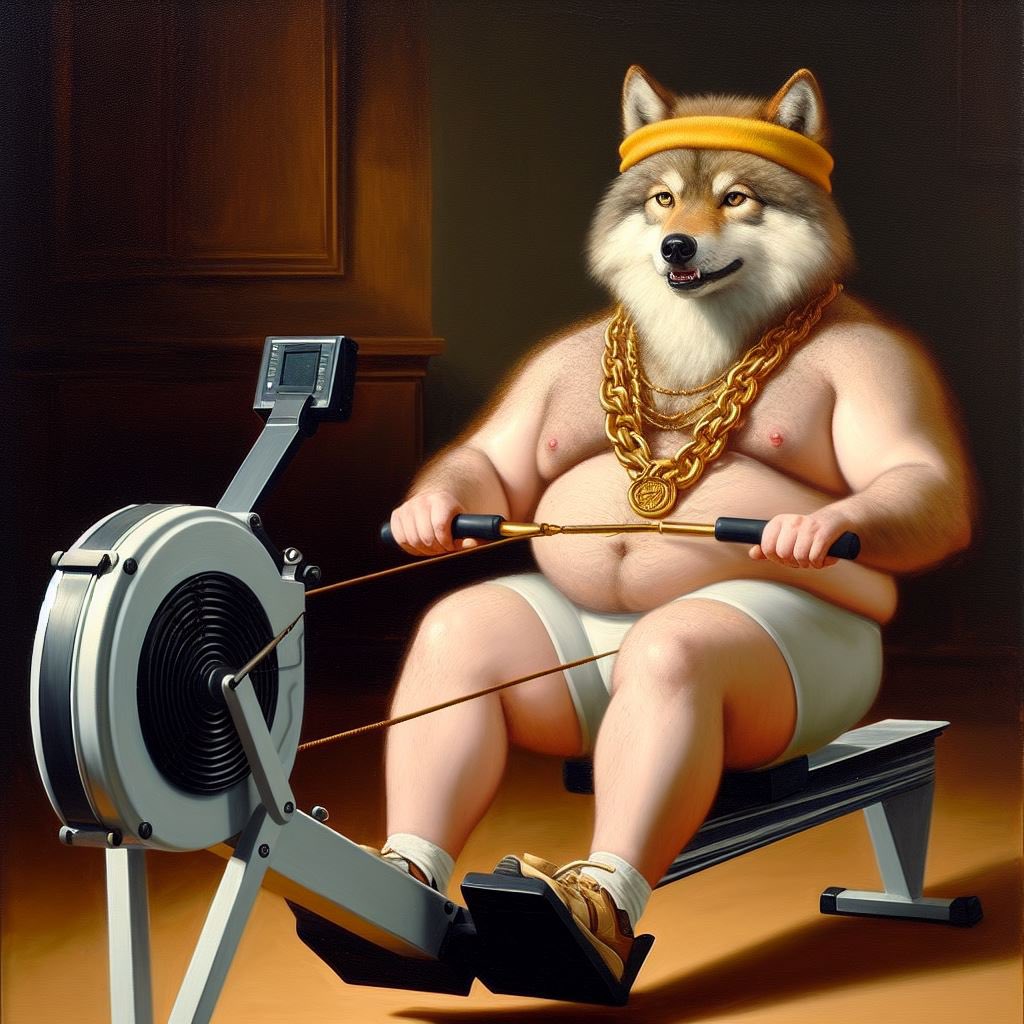 OfOaklawn's tweet photo. This year it’s my resolution to post an AI pic of myself working out everyday.

#nodaysoff #gains #cardio https://t.co/HtKQXCzwGt