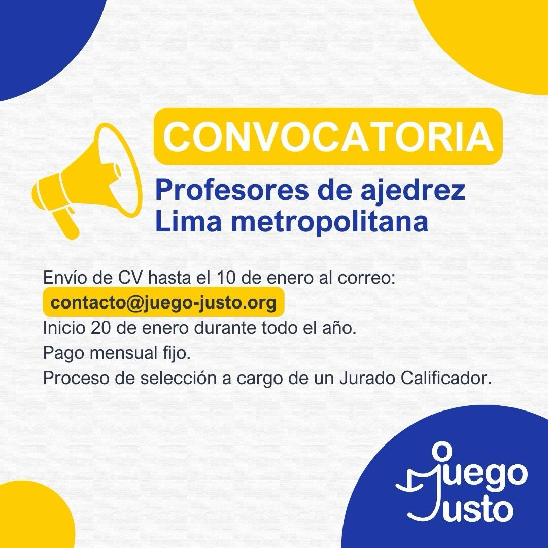 Federación Deportiva Peruana de Ajedrez tweet media