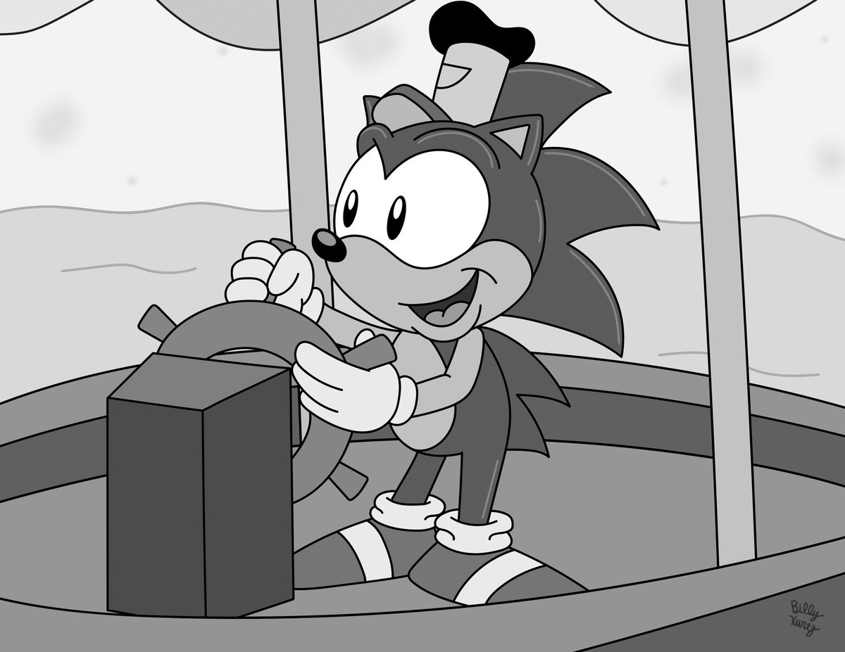 Drew this Steamboat Sonic a couple years ago but it seems worth sharing again.
#AdventuresOfSonicTheHedgehog