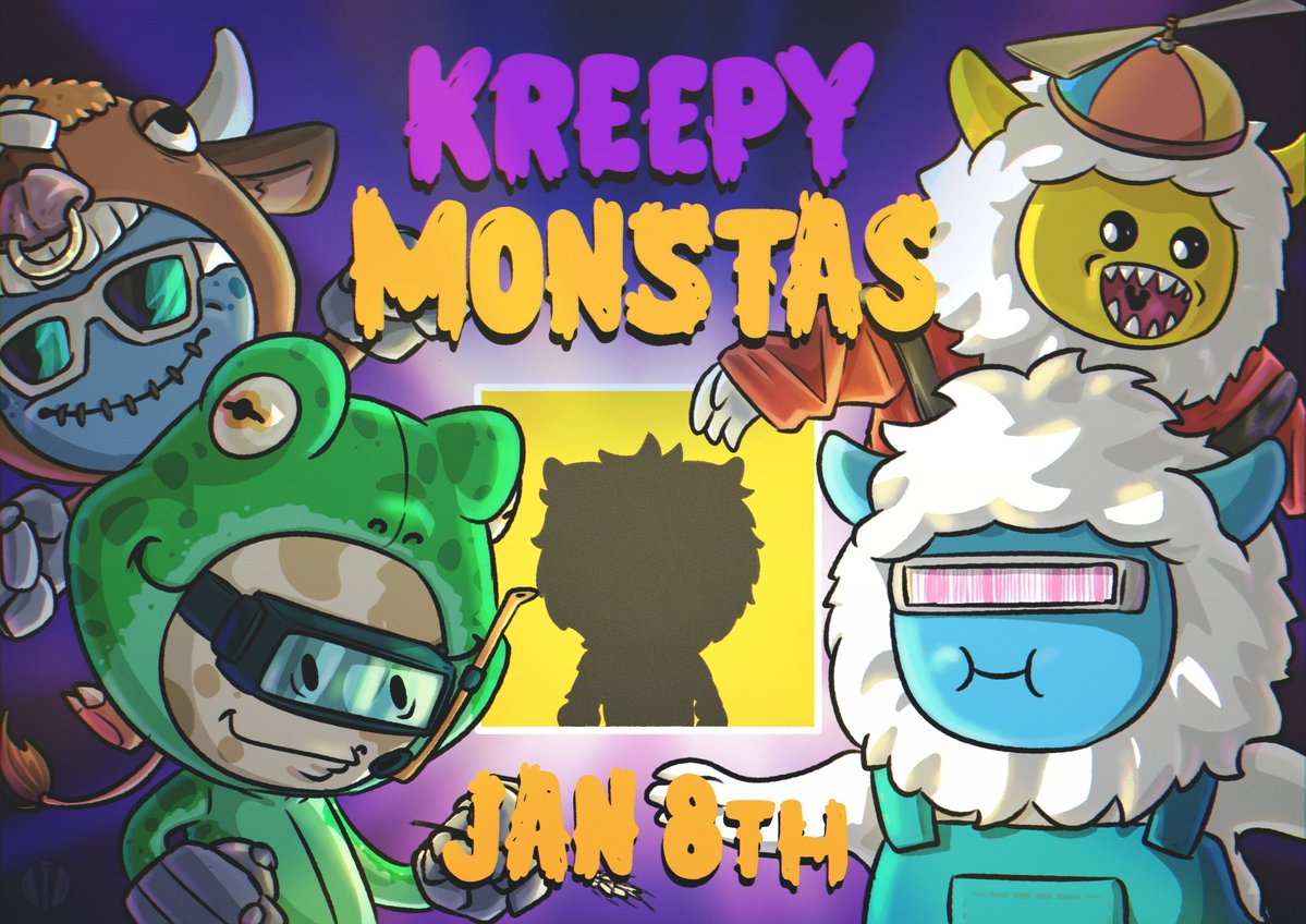 #Giveaway with @KreepyKritters on <a href="/0xPolygon/">Polygon</a>! 🚀 

20x free mint OG #Whitelist Spots to be Won! 🎁

✅ Like and Retweet
✅ Follow @KreepyKritters and <a href="/cryptocrewnfts/">CRYPTO CREW / Genesis Collection</a> 
✅ Tag 3x Friends

📣 Winners announced in 48 hrs!

kreepykritters.io