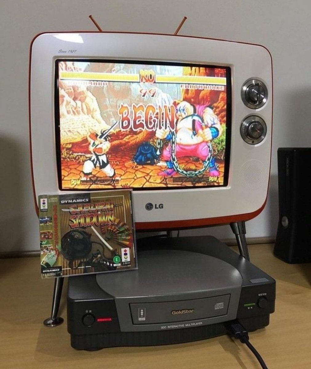 ChozzaGames's tweet image. A jugar un rato el Samurai Shodown en la 3DO de Goldstar 🤘🕹️

#3do #3dointeractivemultiplayer #goldstar3do #goldstar #videoconsolas #videojuegos #videogames #oldgamer #retrogamer #classicgamer 

DG#1💜