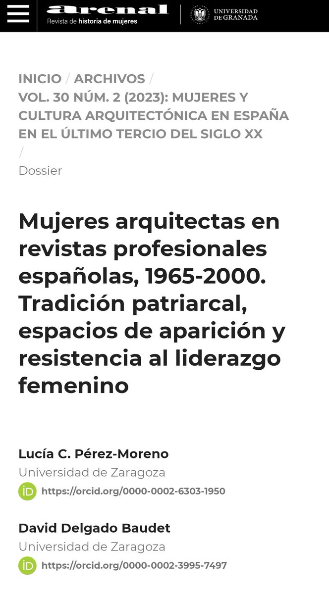 Nuevo artículo de investigación en acceso abierto revistaseug.ugr.es/index.php/aren…