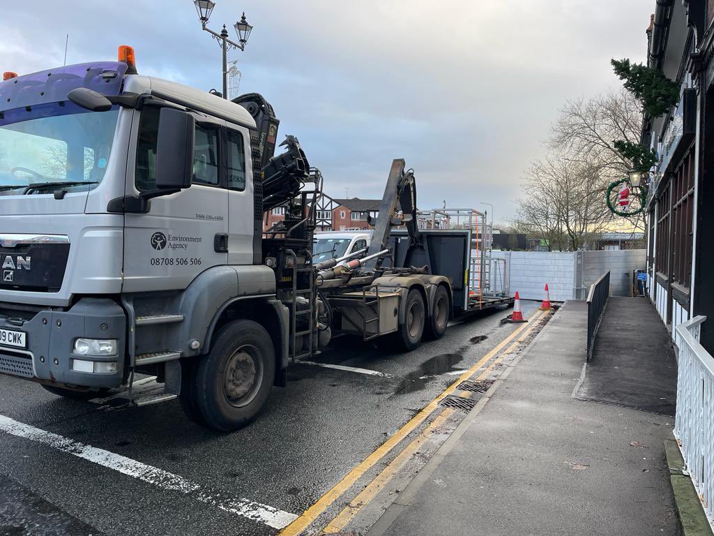 Our officers have been out today monitoring the situation at Northwich.

Phase 1 and 2 of the flood defences will remain operational tonight as a precautionary measure with Dane St and London Road Bridge expected to stay closed until tomorrow morning.
