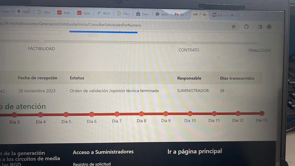 DJ_aTaLA's tweet photo. Ya va mas de un Mes de empezar el tramite para interconexion de paneles solares y es fecha que #CFE no se digna ni a actualizar su pagina, menos a la visita tecnica a domicilio. Asi las cosas con las energias renovables y la 4T. Que no resolvian en 2 semanas?  @CFEmx @CFE_Contigo https://t.co/E2BMuWeNuV