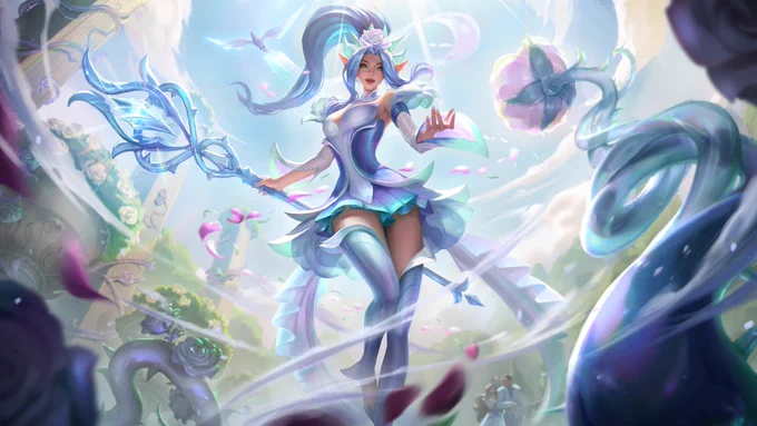 Really hope if League PC gets Valentine's Day skins this year they go back to Crystal/Withered Rose thematic. I liked them so much and we only got 2 times AND I NEED MORE. And if I could get for my champions I would love for Kat, Ahri and Morgana to be there as Withered Rose. 