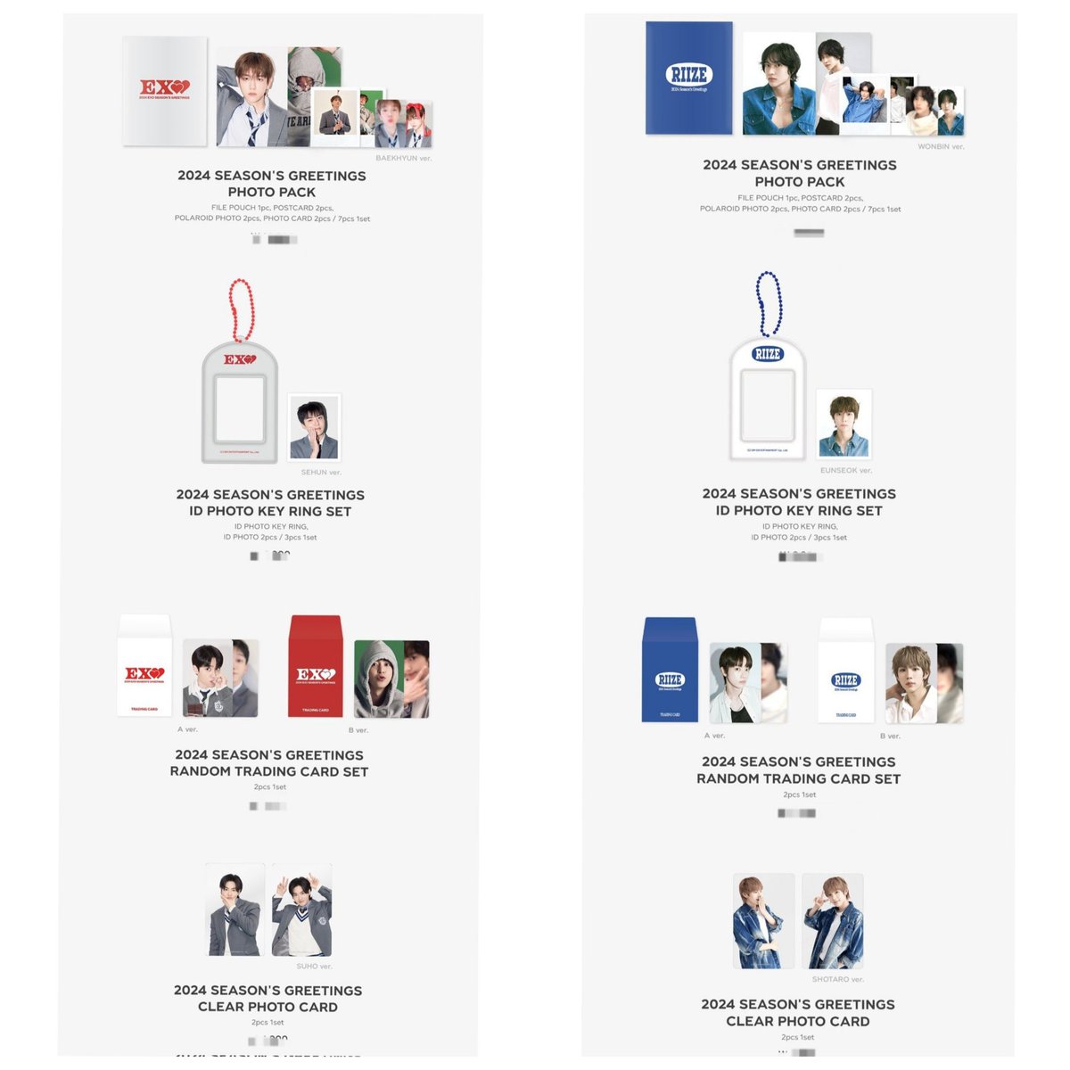 add2rupokcart's tweet photo. WTS LFB | PH GO

2024 SM ARTIST SEASON’S GREETINGS MD

₱690 PHOTO PACK
₱500 ID PHOTO KEY RING
₱350 RANDOM TRADING CARD 
₱250 CLEAR PC
₱3450 HOODIE SET (EXO)

>DOO:Jan 9 (3pm)
>DOP:₱100/₱1000 DP PAYO
   Rem Bal: Feb 15
>NETA
>Release: Feb 21
>NO CANCELLATION

📎 DM to Order https://t.co/TqeeCXkUjG