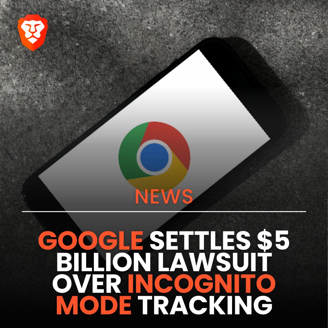 Google is settling a $5 billion privacy lawsuit that alleges the tech giant misled Chrome users by tracking their Internet activity even when they used the browser's "incognito" mode.

Full story here: apnews.com/article/google…

The bottom line is that if you want truly private