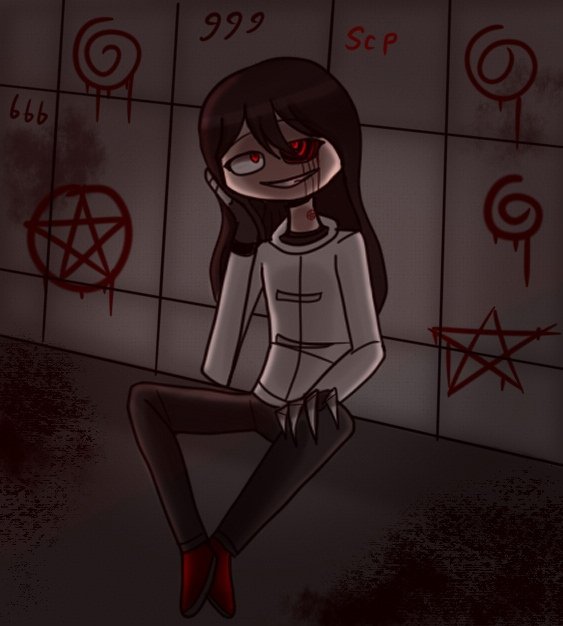 A Mental Hospital Redraw of old art Old art 2021 New art 2023 Yana The Killer #ibisPaintX #digitalart #creepypasta #creepyoc #redraw #anime #artilustration #arttraditional