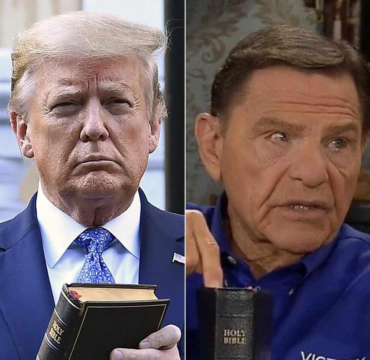 remy2cents's tweet photo. What do these two have in common?

 #VoteBlueIn2024 https://t.co/0byMbvzTbZ