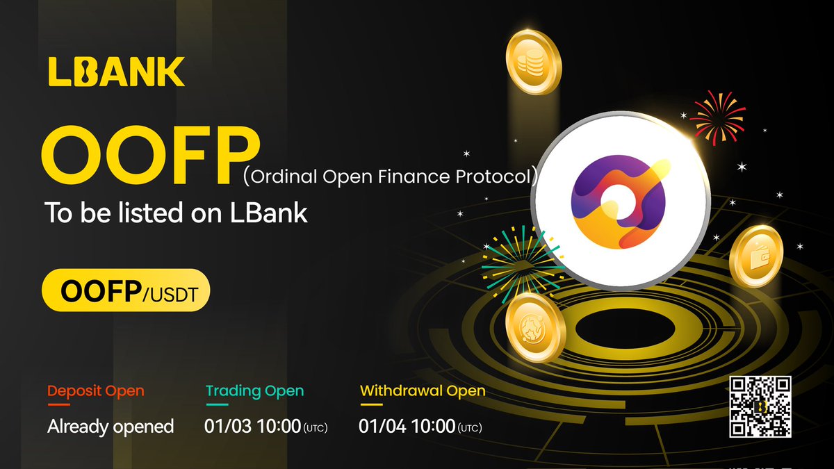 🚨🚨🚨 HOT OFF THE PRESS: LBank is listing $OOFP, the ultimate project in the #Bitcoin universe! <a href="/Oofp_Vault/">OOFP</a> is transforming how you use inscriptions, runes, and #NFTs with their innovative Ordinal Open Finance Protocol.
      Don’t sleep on this opportunity to join the #OOFP