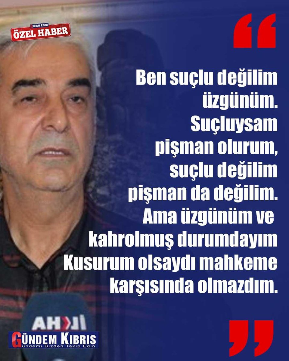 Ey şerefsiz! Kıbrıs halkı olarak, bizde üzgün ve kahrolmuş durumdayız ! AMA SİZİN GİBİ AHLAKSIZLAR İLE AYNI DÜNYADA YAŞADIĞIMIZ İÇİN DAHA DOĞRUSU YAŞAMAYA ÇALIŞTIĞIMIZ İÇİN !!!!  Bu nasıl bir leşliktir? Nasıl bir savunmadır? S*kdir git. 

#isiashesapverecek 
#isiasortakdavamız