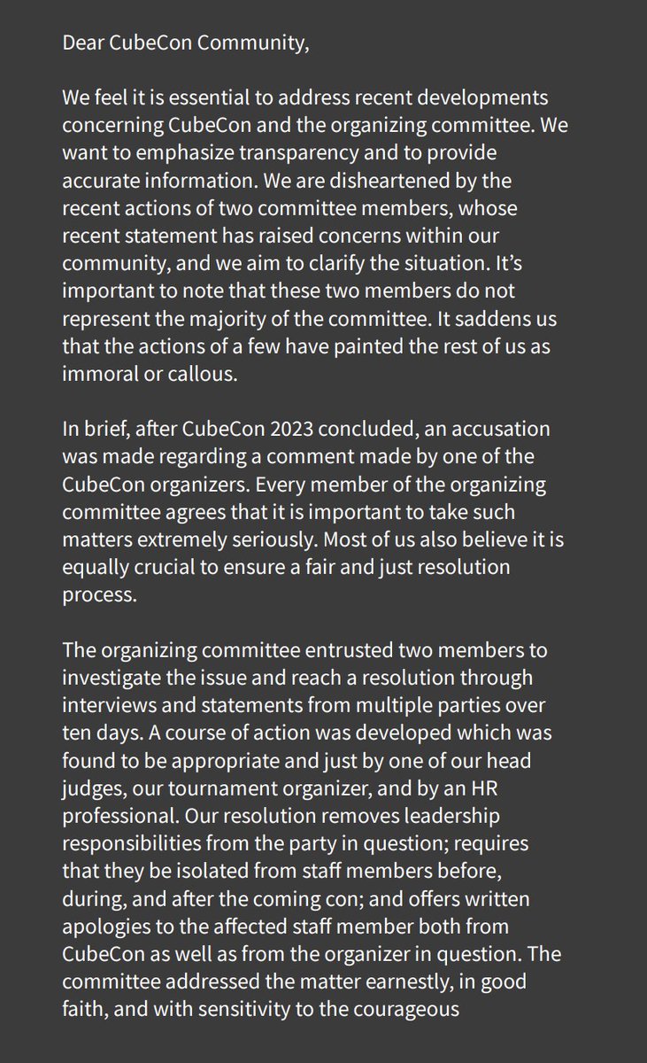 MTGCubeFest's tweet photo. 📢 Important Update: CubeCon Community, we're committed to transparency. Read our letter addressing recent developments and our continued dedication to serving you. 🧡 https://t.co/kiEyAxHiKl
