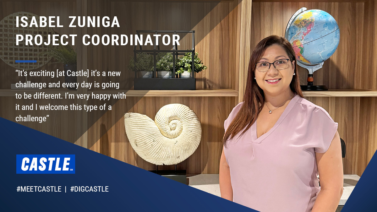 With over 15 years of experience in the construction industry, Isabel Zuniga is always seeking the next challenge in her career. Read more about her career path and work as a Castle Newport Beach project coordinator. ow.ly/greS50Qltnt

#CastleContracting #MeetCastle