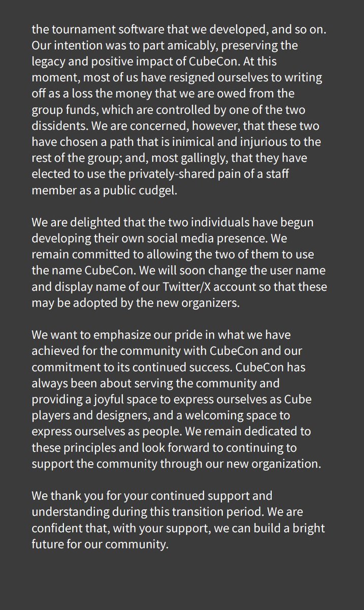 📢 Important Update: CubeCon Community, we're committed to transparency. Read our letter addressing recent developments and our continued dedication to serving you. 🧡