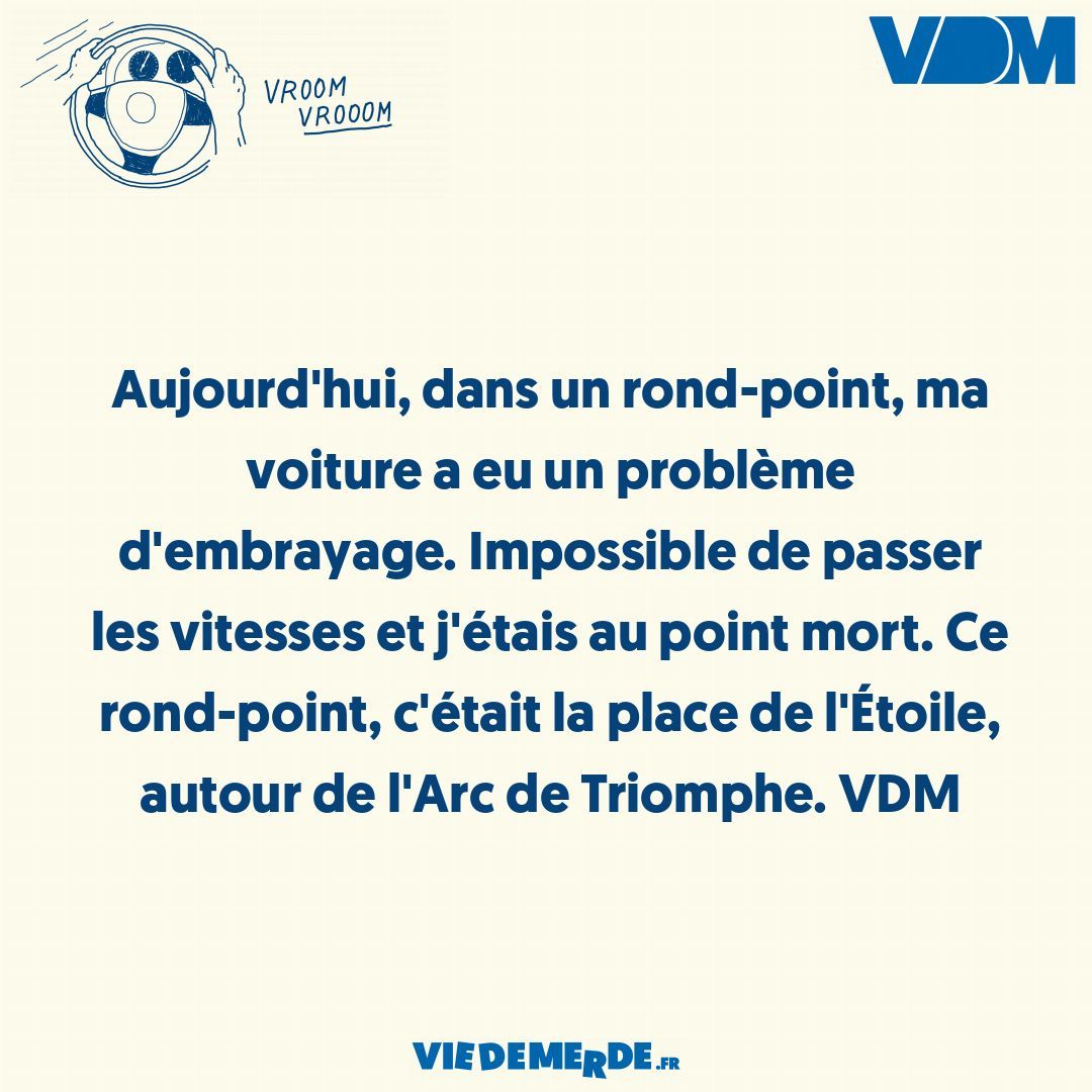 Postez vos VDM les plus drôles ici : viedemerde.fr/?submit=1 et/ou téléchargez notre appli officielle - viedemerde.fr/app