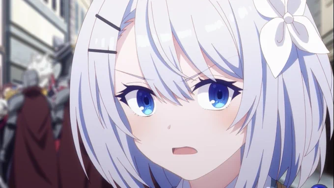 #ひきこまり 11話。相変わらずサクナちゃん可愛いしかっこいいし変態だなwwwドラゴンレーダーみたいなの持ってた?コマリ様がネリアに私の血を吸えって言ってた時口元に血がついてる時点できっとこうなると思ってた!ご馳走様です! 