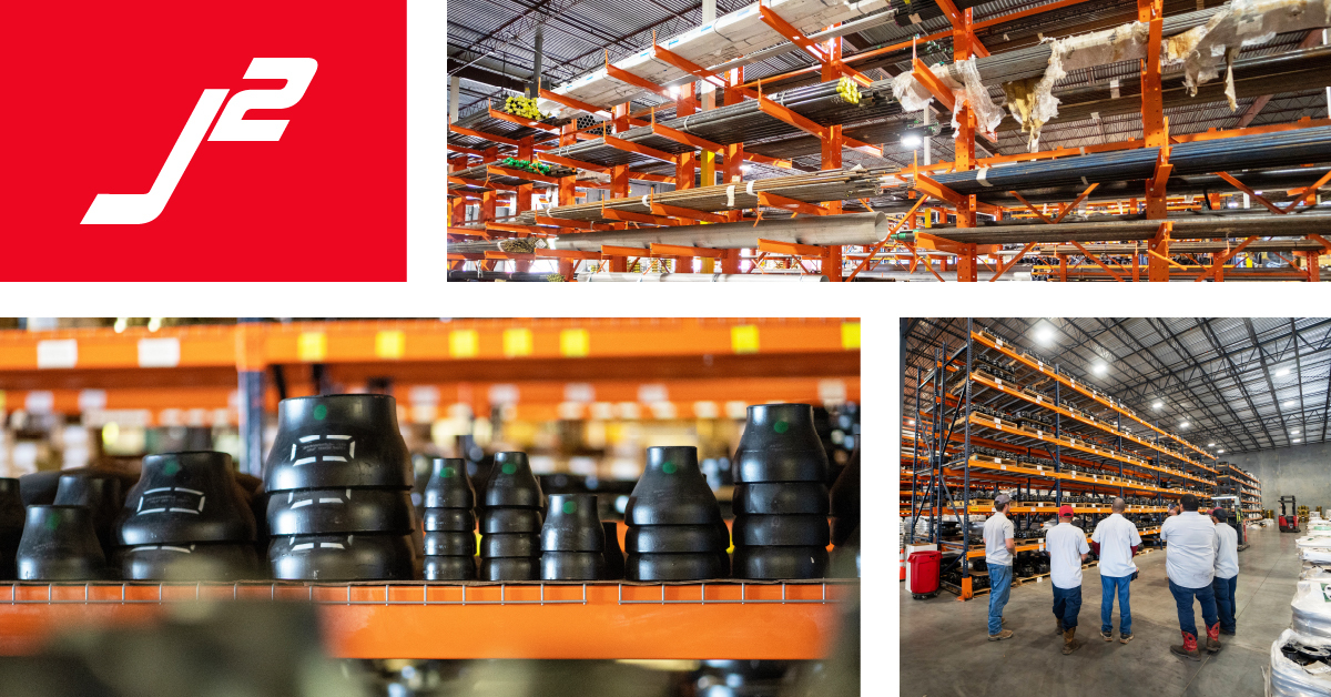 We’re proud to have a broad and specialized inventory of PVF products in stock and available within 24 hours of a customer request. We know you don’t have time to waste, which is why we make sure to have the products you need ready when you need them. j2resources.com/products/