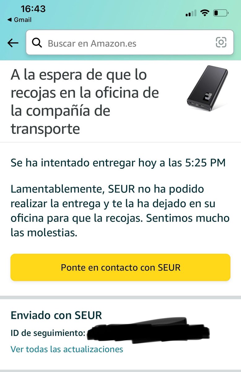 Por lo visto ahora <a href="/SEUR/">SEUR</a> viaja en el tiempo…