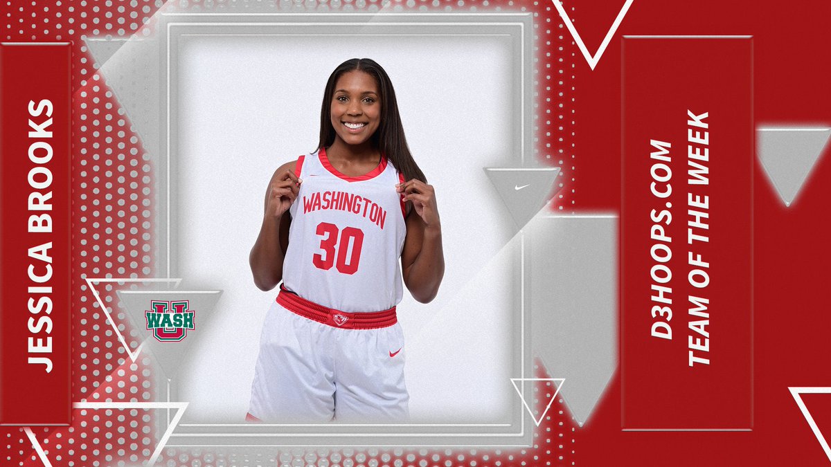 WashU Bears (@washubears) on Twitter photo After powering WashU to a 2-0 week, Jessica Brooks has been named to the D3Hoops.com Team of the Week!
Brooks averaged 19 points and nine rebounds per game π€
For the second consecutive installment, <a href="/WashU_WBB/">WashU Women's Basketball</a> has been represented on the National Team of the Week! After powering WashU to a 2-0 week, Jessica Brooks has been named to the D3Hoops.com Team of the Week!
Brooks averaged 19 points and nine rebounds per game π€
For the second consecutive installment, <a href="/WashU_WBB/">WashU Women's Basketball</a> has been represented on the National Team of the Week!