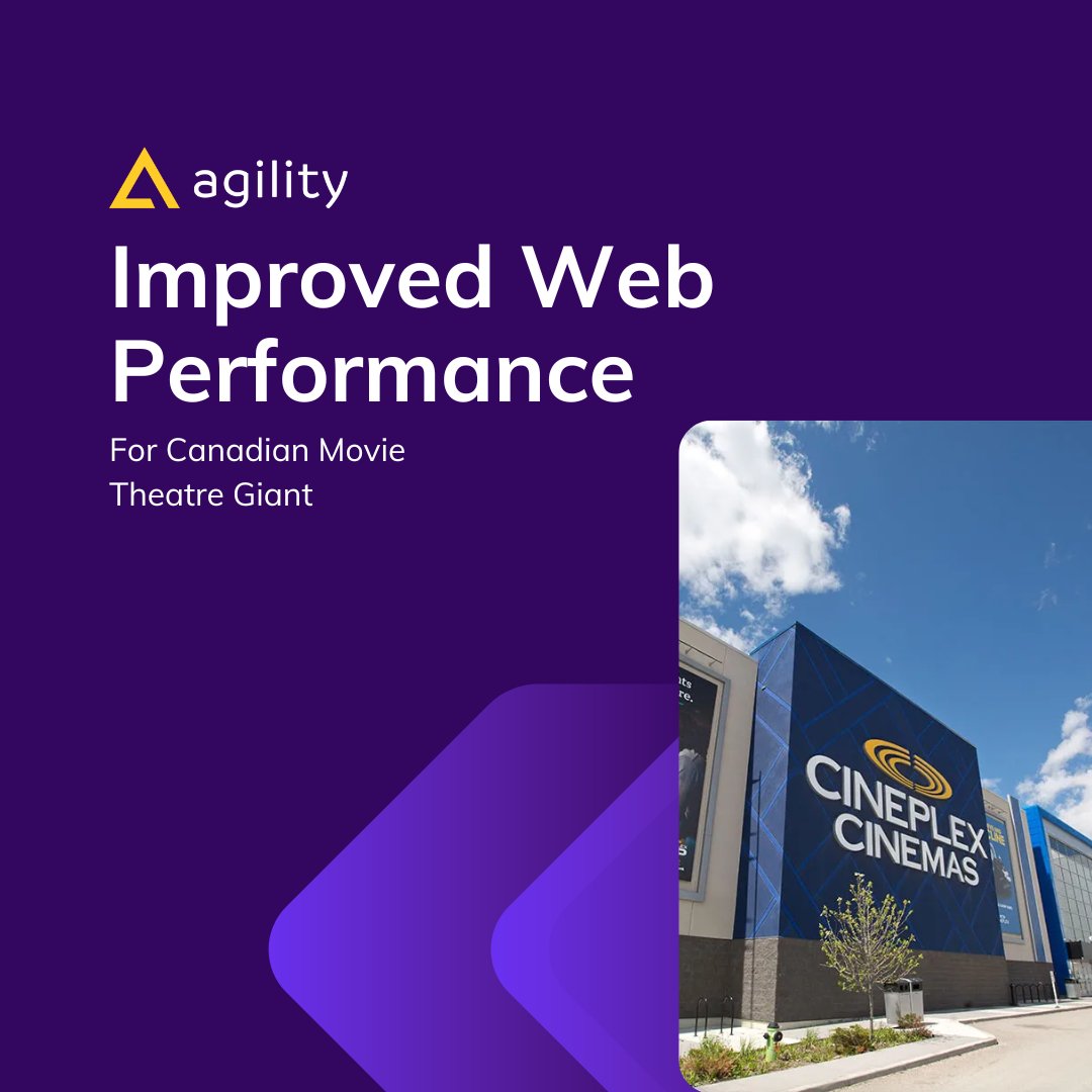 In 2007, Cineplex chose Agility’s CMS to build its foundational site, citing its scalable, flexible platform that could easily be expanded as the site grew and the strength of Agility’s professional services team. hubs.li/Q02ccWMC0 #headlesscms