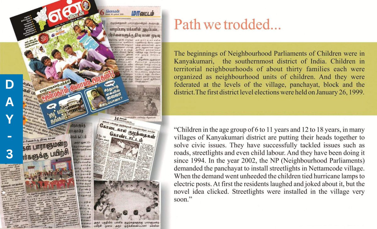 Day 3 of our 100 Days 100 Success Stories
_
_
#success_stories #childrenparliament #parliament #childrights #rights #children