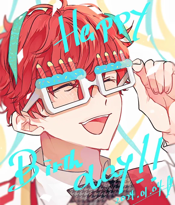 一彩誕生日おめでと〜   #天城一彩誕生祭2024