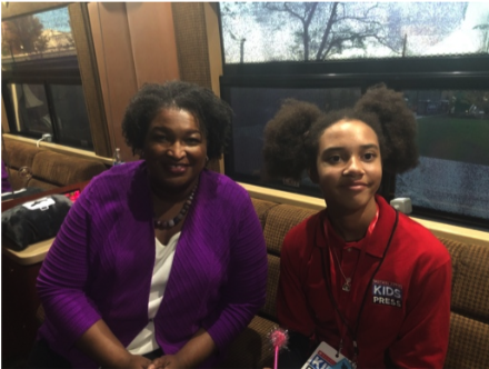SkyeEseOduaran's tweet photo. My #top3 #journalism #interview #highlights:
1. Interview with #Georgia U.S. #Senator @ReverendWarnock 
2. Interview with @WhiteHouse @PressSec Karine Jean-Pierre @K_JeanPierre 
3. Interview with #GA State House #Representative @staceyabrams 
Support my #work as a #KidReporter https://t.co/p0HIf3LxRi
