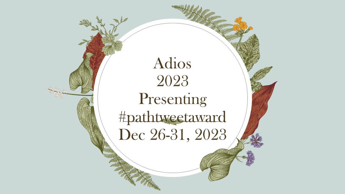 Check out these amazing educational #pathtweets compilation #PathTweetAward from Dec 26-31,2023.@VijayPatho @DrGeeONE @seyma_buyucek @adi_agnihotri @archibhat3 @PoojaSMD @LakshmiKoulmane @VijayPatho @VHNguyenMD