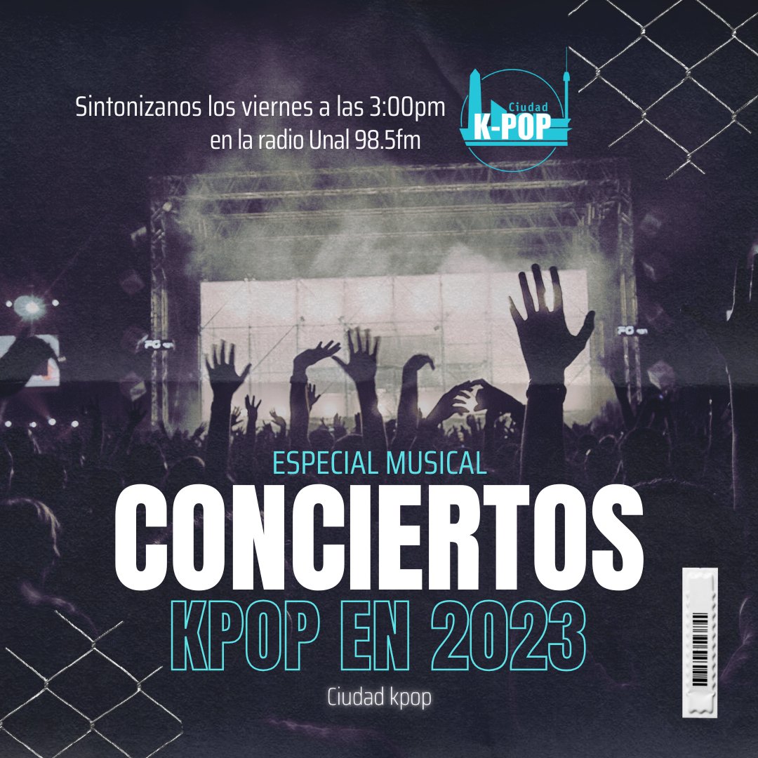 ✨NUEVO PROGRAMA✨

En esta ocasión tendremos un programa muy especial, pues vale la pena recordar que en 2023 se llevaron a cabo varios conciertos de artistas o grupos de Kpop en Bogotá 🎤🏟️🎟️

Coméntanos cuál fue tu concierto favorito del 2023👇👇