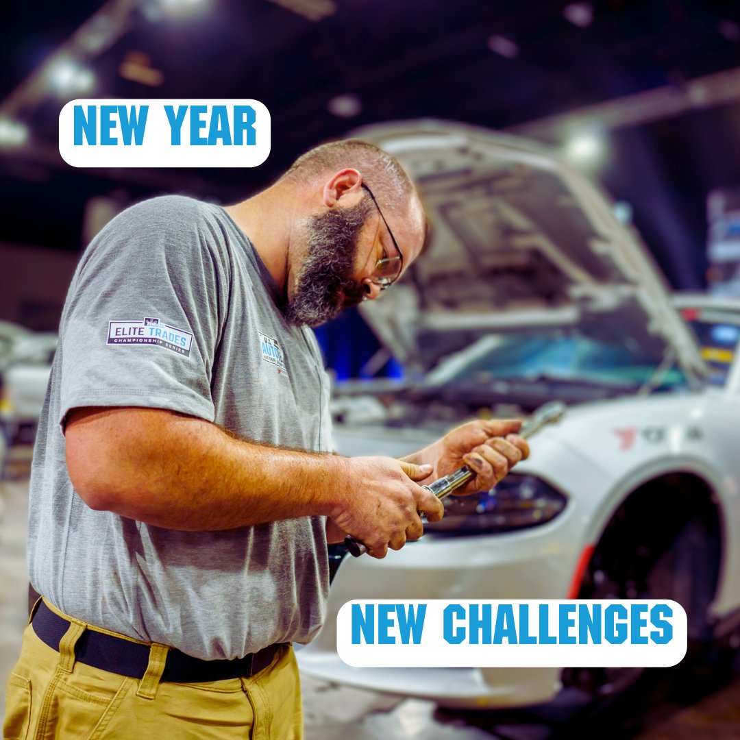 New Year new goals. 

Make sure that we’re on your list – join our community at usatnc.com to get the latest info on our 2024 National Championship and share it with your fellow techs at your shop or in your program! #ETCS24 #USATNC
