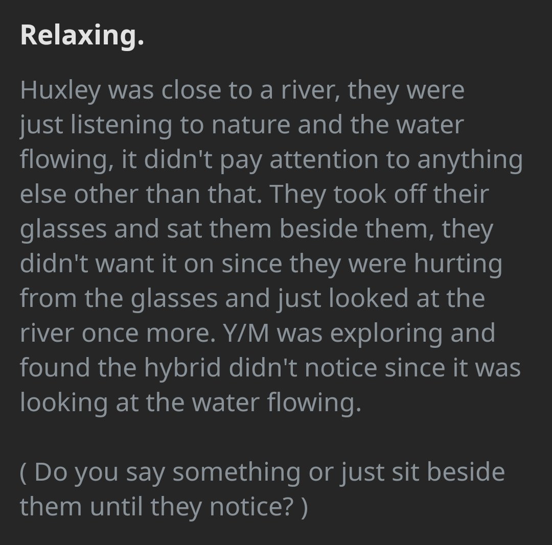 RAMSOFNATURE's tweet image. [ take this prompt since I haven't used this account in a while ]