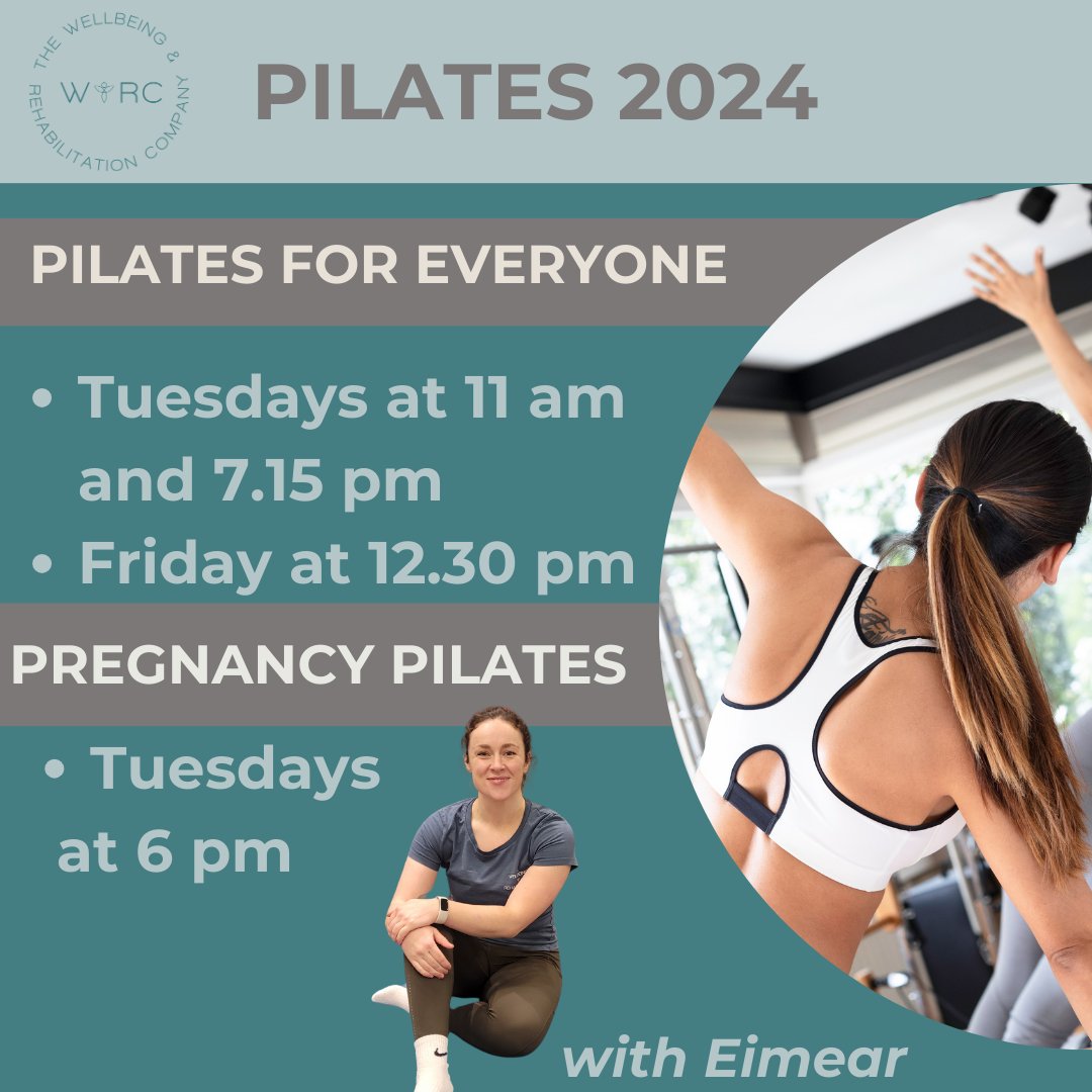 We Are Back!

We are back with a new Pilates Timetable with our lovely new Pilates Instructor: Eimear 🏵️