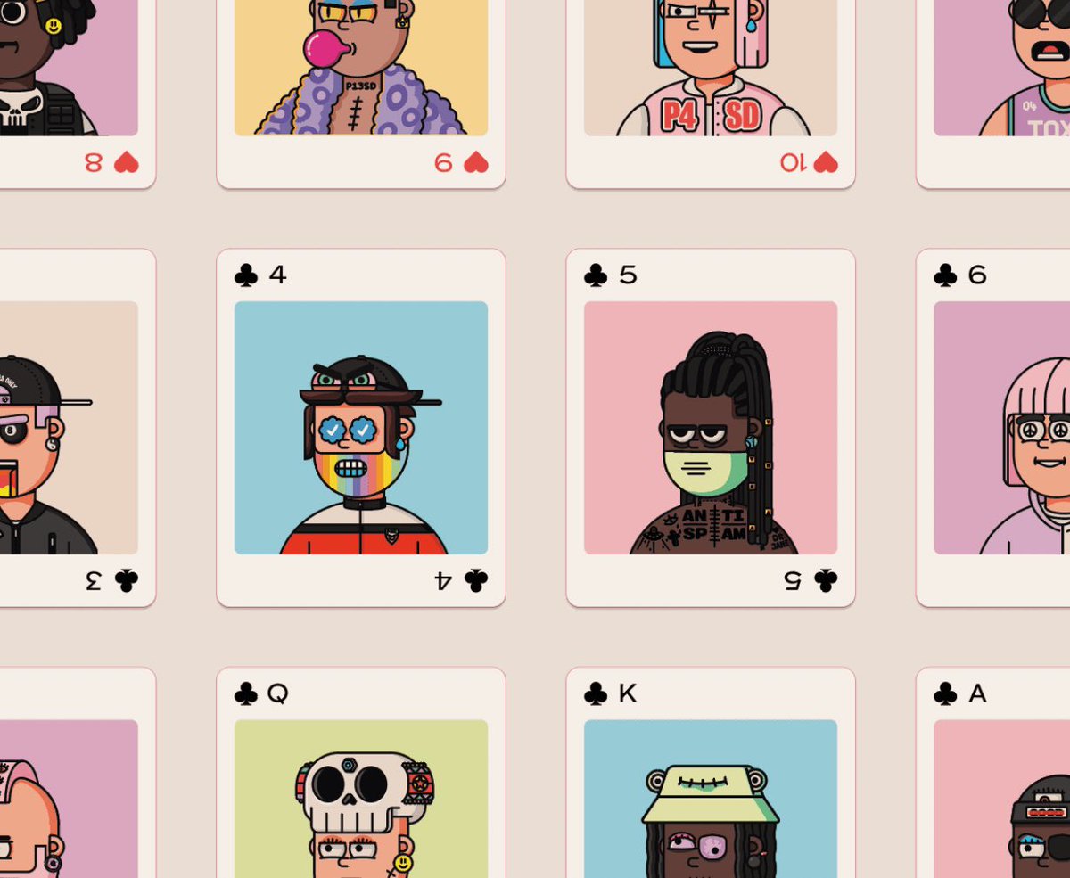 ThePossessedNFT's tweet image. Did you know… we’ve been working on some physical goods inspired by the world of Possessed. From fashion items and resin models to this deck of Possessed Playing Cards.
Want to see your Test Subject appear in the deck? Put the number of your TS into our Possessed Playing Card…